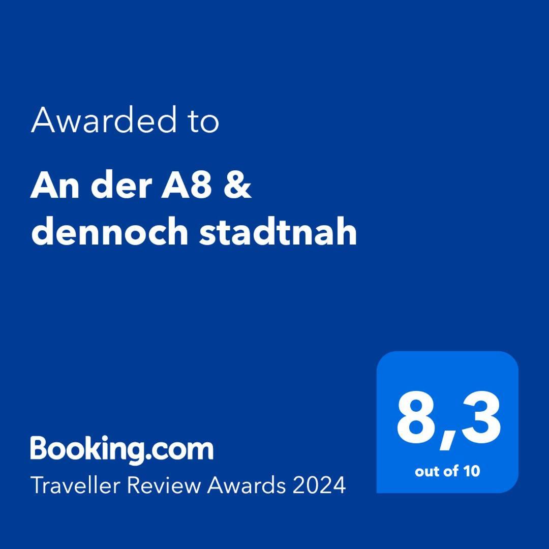 An Der A8 & Dennoch Stadtnah كيرشهايم أونتر تيك المظهر الخارجي الصورة